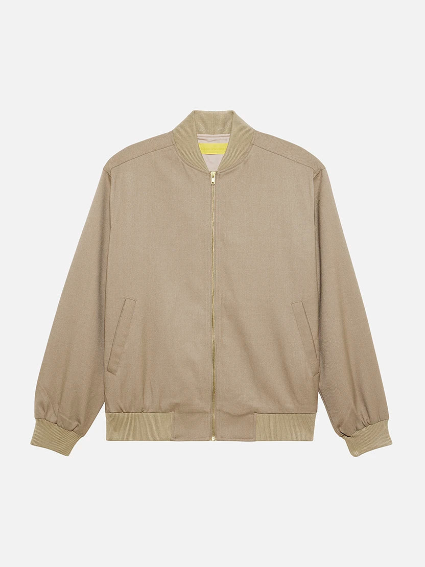 ジャケット ETMON Coating Bomber Jacket, Cream Embry Bomber Jacket – Good Counsel