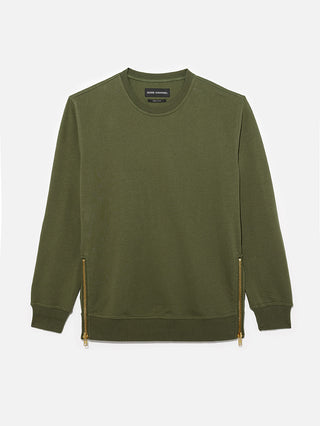 King Crewneck w/ Zips