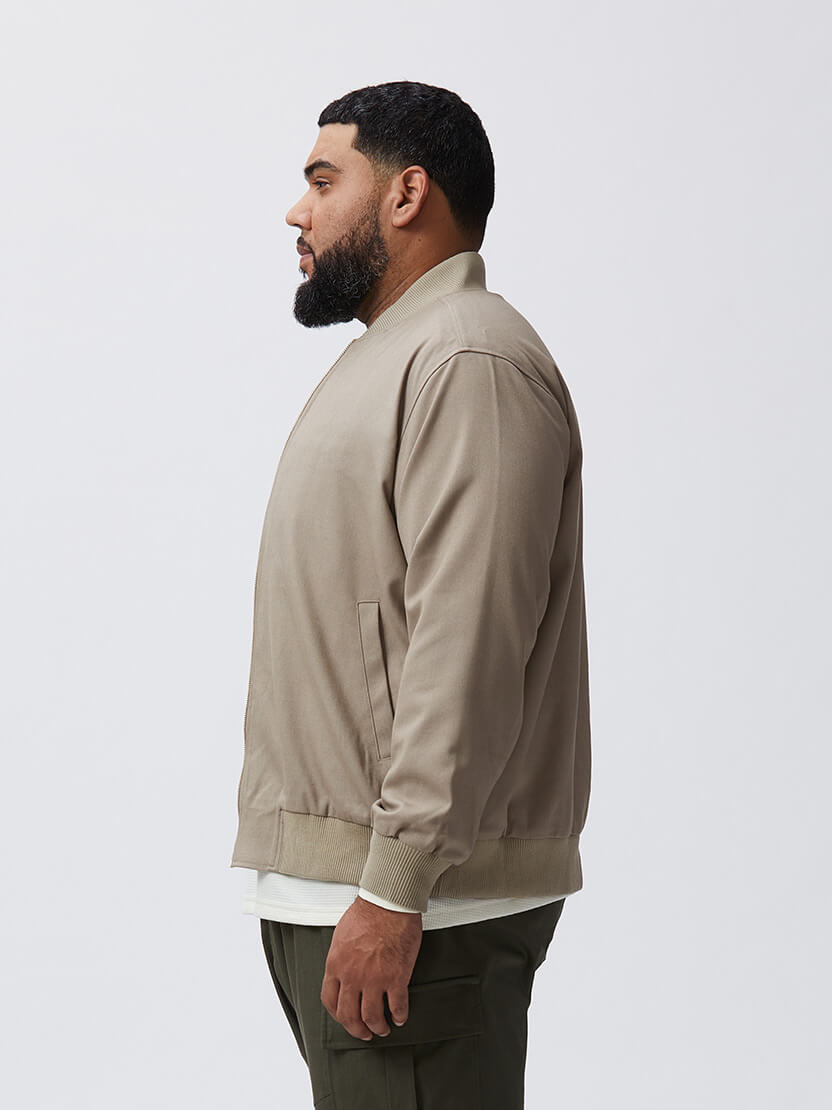 ジャケット ETMON Coating Bomber Jacket, Cream Embry Bomber Jacket – Good Counsel