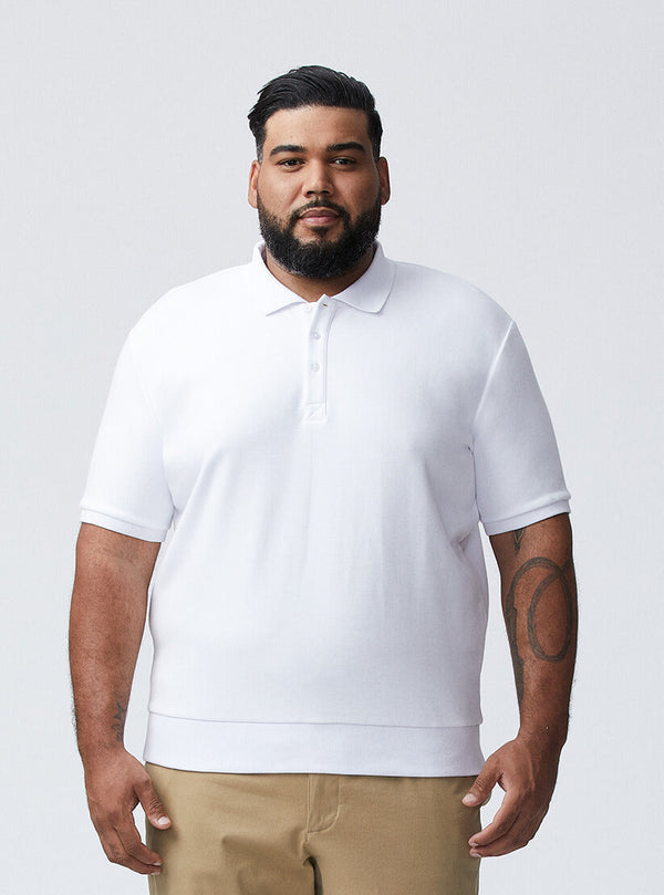 Galis Banded Bottom Polo