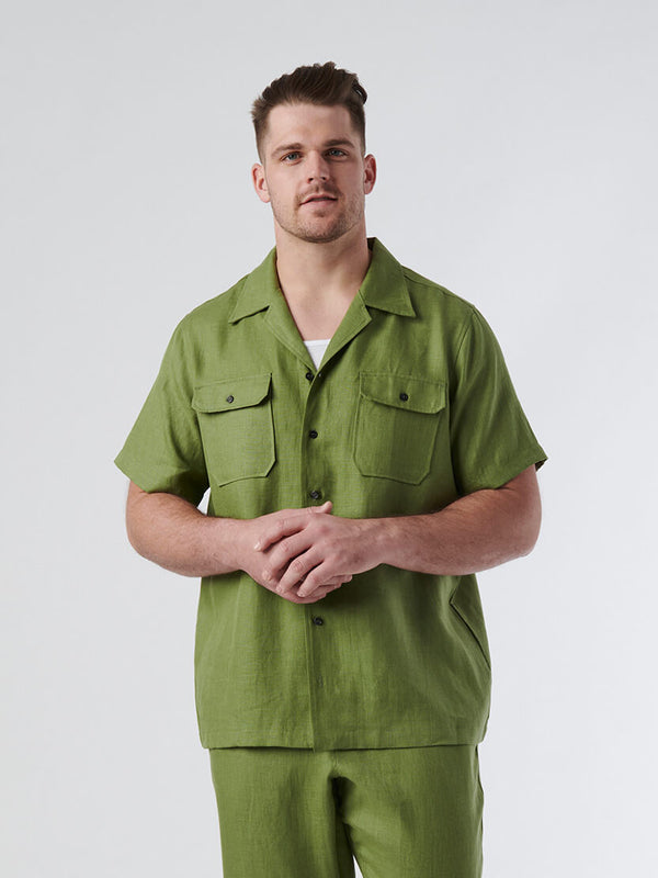 Johnson Linen S/S Shirt